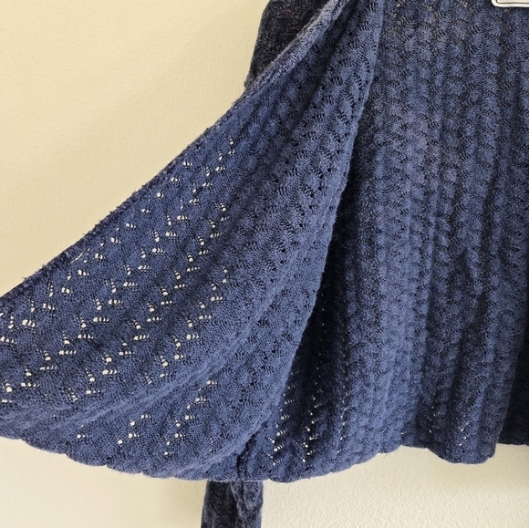 Mondala Crochet Open Front Cardigan size Medium - Picture 6 of 14